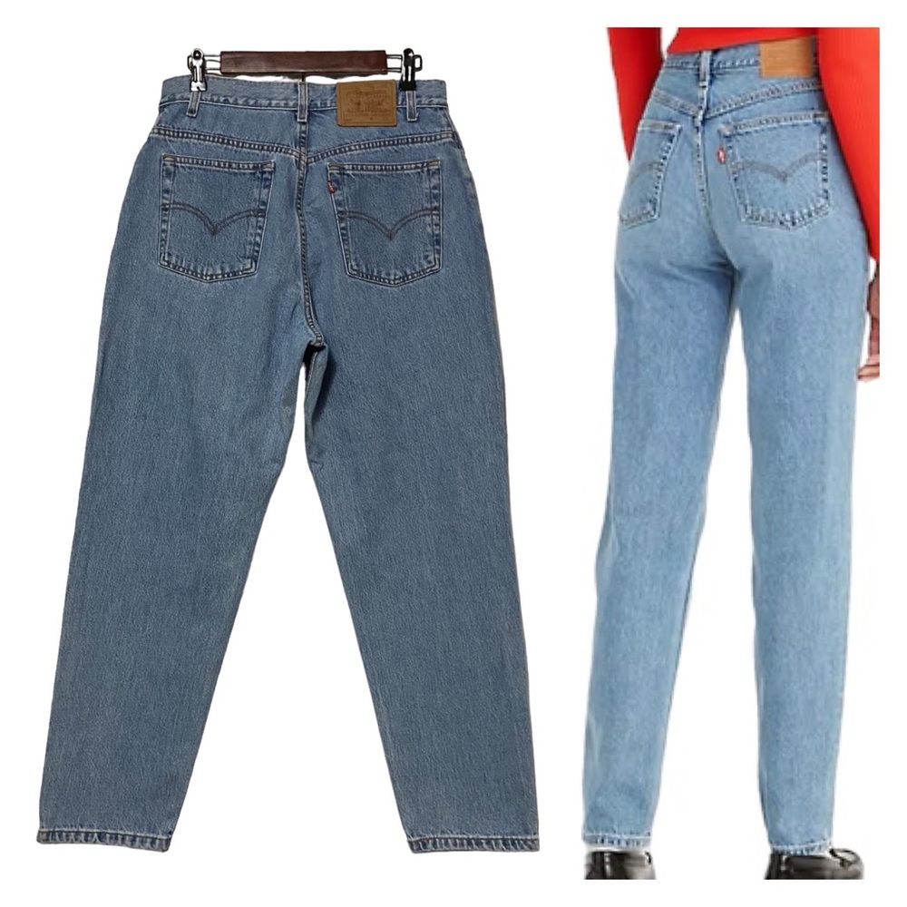 Vintage 550 Levi's Jeans Relaxed Fit Tapered Leg Jeans Y2K Blue